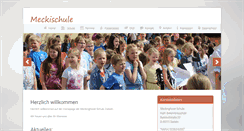 Desktop Screenshot of grundschule-meckinghoven.de